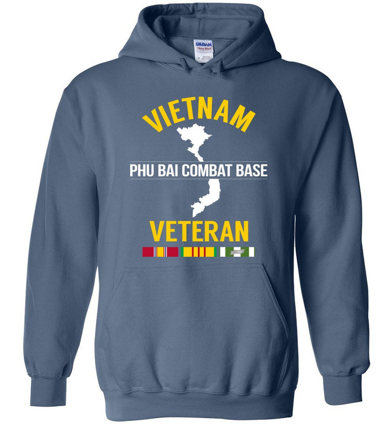 Load image into Gallery viewer, Vietnam Veteran &quot;Phu Bai Combat Base&quot; - Men&#39;s/Unisex Hoodie
