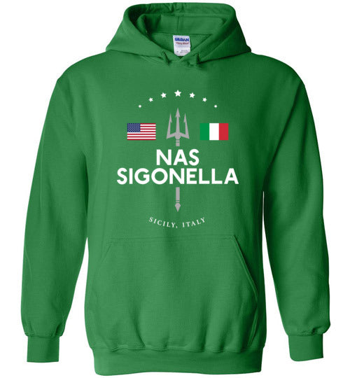 NAS Sigonella - Men's/Unisex Hoodie-Wandering I Store