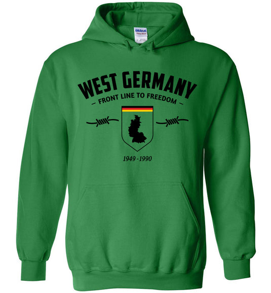 West Germany "Front Line to Freedom" - Men's/Unisex Hoodie