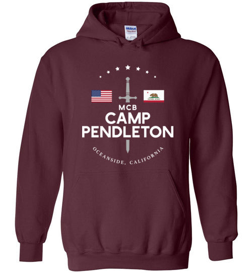 MCB Camp Pendleton - Men's/Unisex Hoodie-Wandering I Store