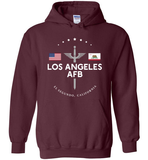 Load image into Gallery viewer, Los Angeles AFB - Men&#39;s/Unisex Hoodie-Wandering I Store
