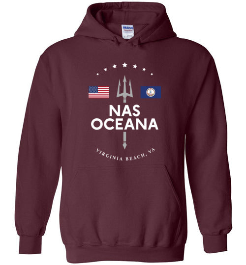 NAS Oceana - Men's/Unisex Hoodie-Wandering I Store