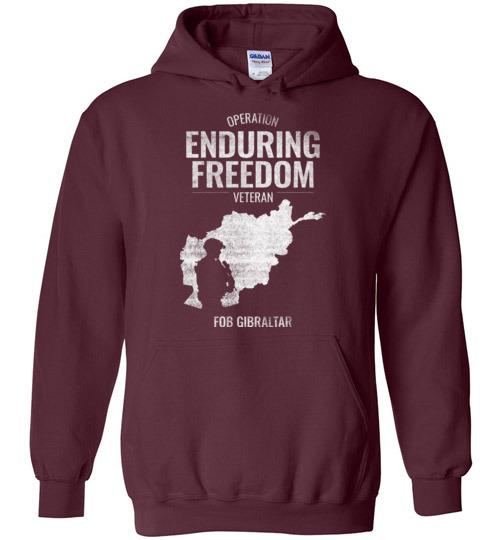 Load image into Gallery viewer, Operation Enduring Freedom &quot;FOB Gibraltar&quot; - Men&#39;s/Unisex Hoodie
