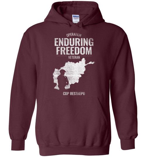 Load image into Gallery viewer, Operation Enduring Freedom &quot;COP Restrepo&quot; - Men&#39;s/Unisex Hoodie
