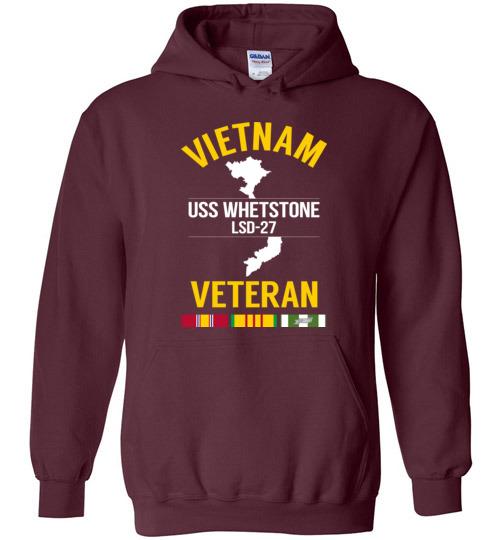 Vietnam Veteran "USS Whetstone LSD-27" - Men's/Unisex Hoodie
