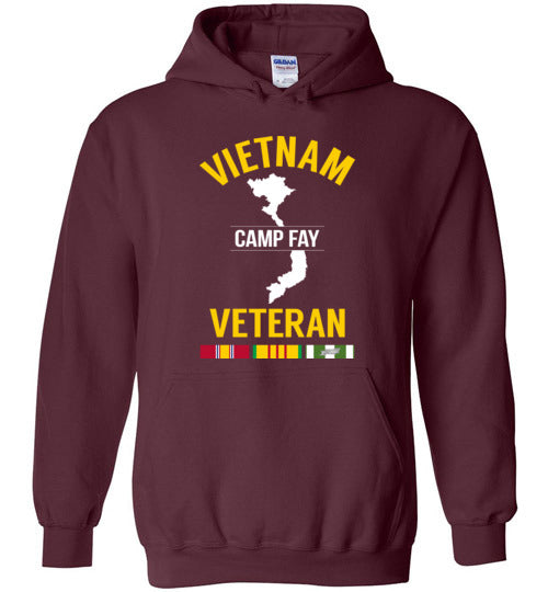 Vietnam Veteran "Camp Fay" - Men's/Unisex Hoodie-Wandering I Store