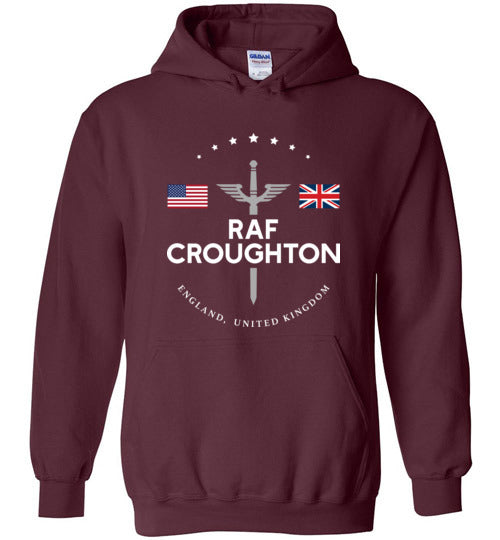 RAF Croughton - Men's/Unisex Hoodie-Wandering I Store