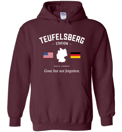 Teufelsberg Station "GBNF" - Men's/Unisex Hoodie-Wandering I Store