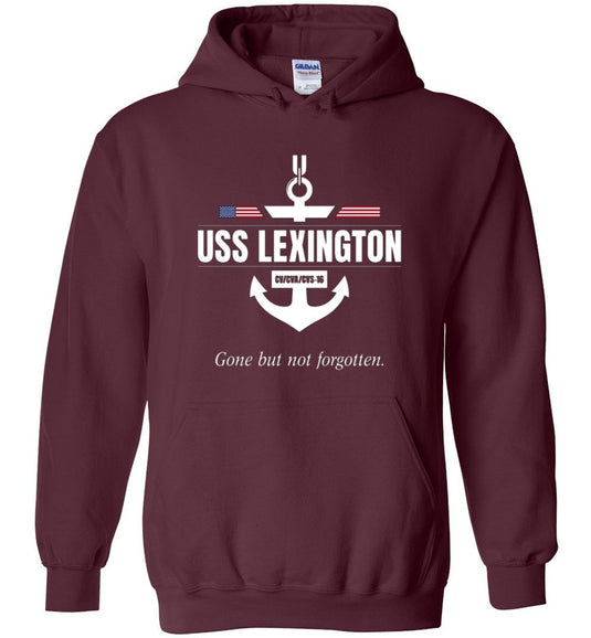 USS Lexington CV/CVA/CVS-16 "GBNF" - Men's/Unisex Hoodie