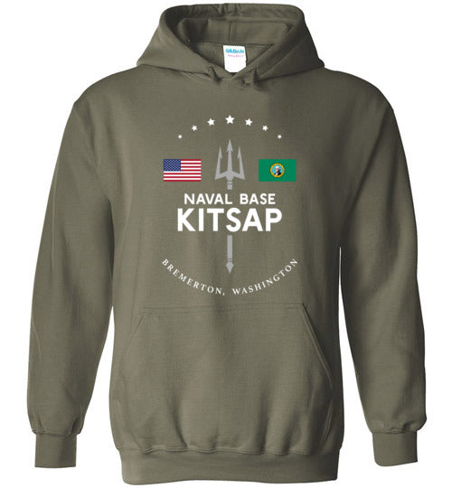 Naval Base Kitsap - Men's/Unisex Hoodie-Wandering I Store