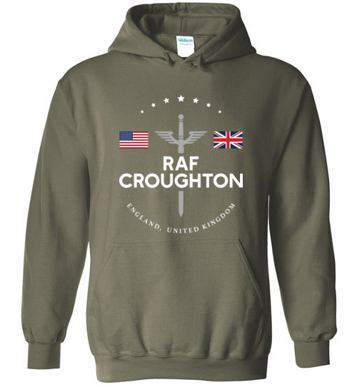 RAF Croughton - Men's/Unisex Hoodie-Wandering I Store