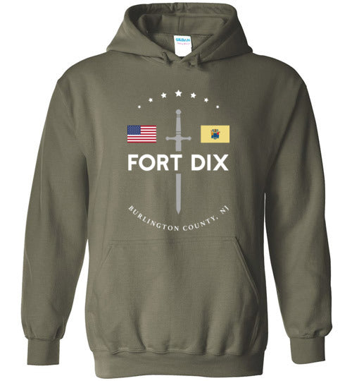 Fort Dix - Men's/Unisex Hoodie-Wandering I Store