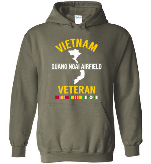 Vietnam Veteran "Quang Ngai Airfield" - Men's/Unisex Hoodie-Wandering I Store
