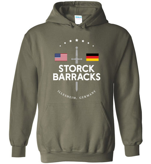 Storck Barracks - Men's/Unisex Hoodie-Wandering I Store