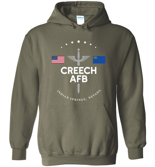 Load image into Gallery viewer, Creech AFB - Men&#39;s/Unisex Hoodie-Wandering I Store
