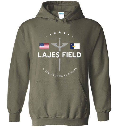 Lajes Field - Men's/Unisex Hoodie-Wandering I Store