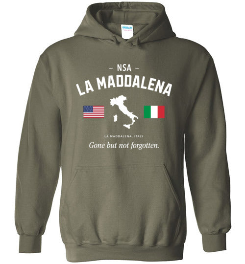 NSA La Maddalena "GBNF" - Men's/Unisex Hoodie-Wandering I Store