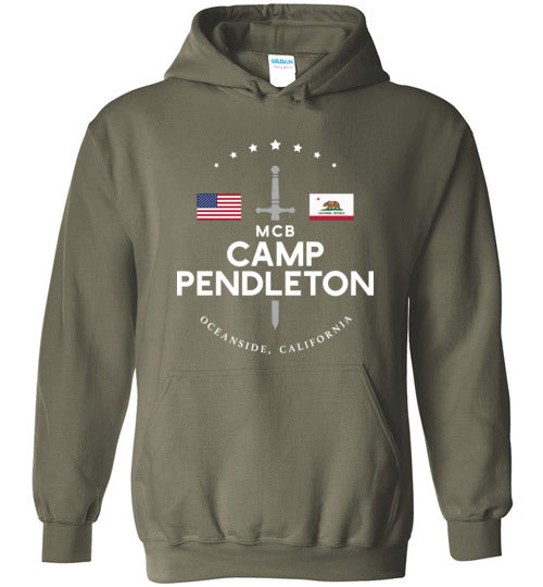 MCB Camp Pendleton - Men's/Unisex Hoodie-Wandering I Store