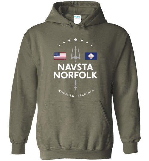 Load image into Gallery viewer, NAVSTA Norfolk - Men&#39;s/Unisex Hoodie-Wandering I Store
