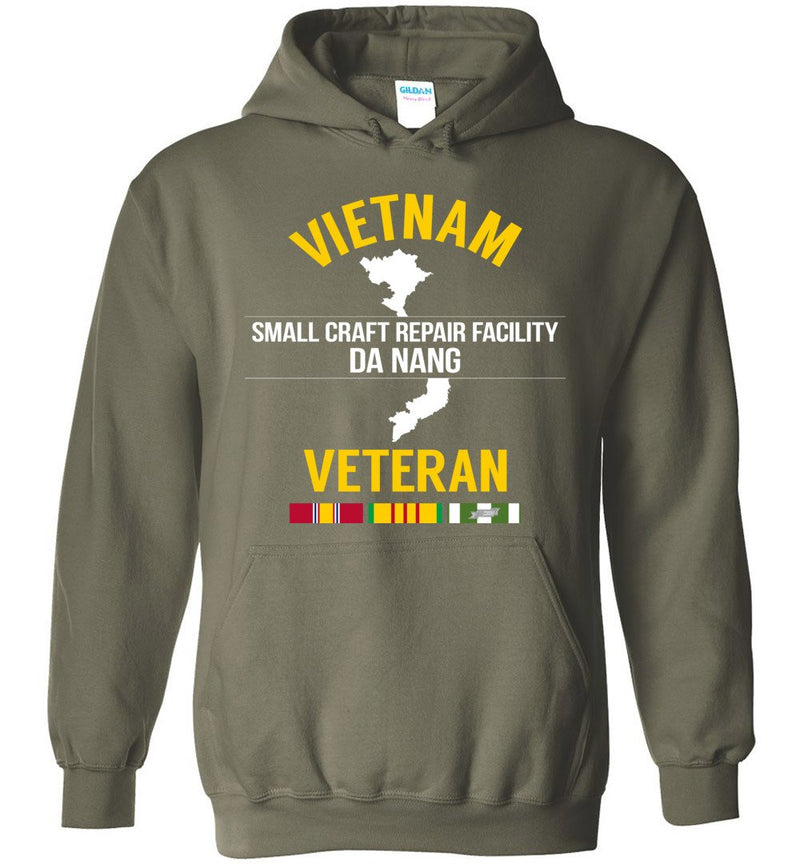 Load image into Gallery viewer, Vietnam Veteran &quot;Small Craft Repair Facility - Da Nang&quot; - Men&#39;s/Unisex Hoodie

