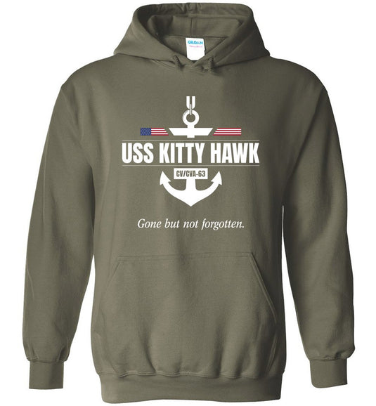 USS Kitty Hawk CV/CVA-63 "GBNF" - Men's/Unisex Hoodie