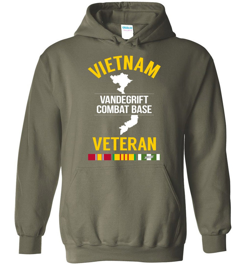 Load image into Gallery viewer, Vietnam Veteran &quot;Vandegrift Combat Base&quot; - Men&#39;s/Unisex Hoodie
