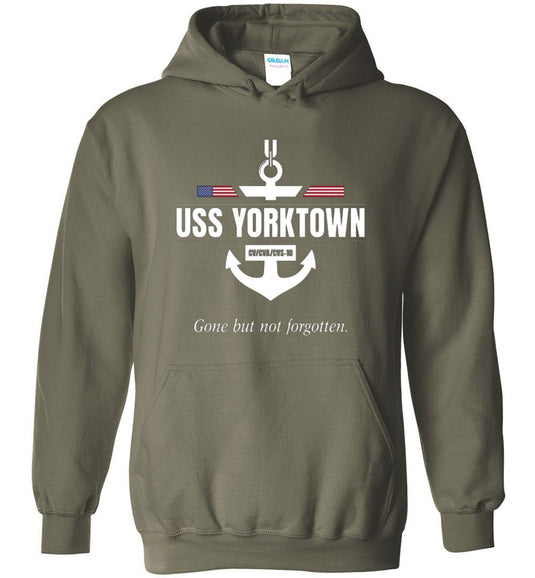 USS Yorktown CV/CVA/CVS-10 "GBNF" - Men's/Unisex Hoodie