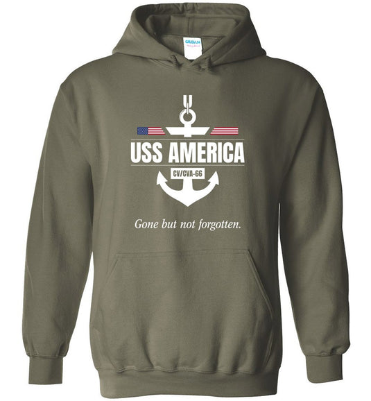 USS America CV/CVA-66 "GBNF" - Men's/Unisex Hoodie