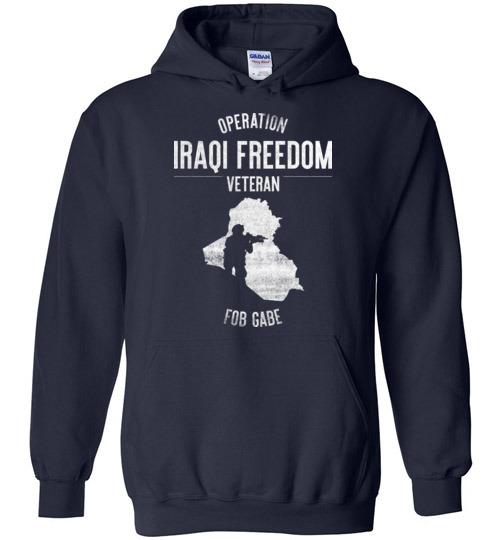 Load image into Gallery viewer, Operation Iraqi Freedom &quot;FOB Gabe&quot; - Men&#39;s/Unisex Hoodie
