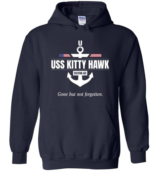 USS Kitty Hawk CV/CVA-63 "GBNF" - Men's/Unisex Hoodie