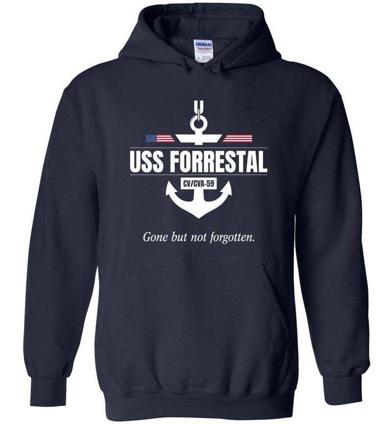 Load image into Gallery viewer, USS Forrestal CV/CVA-59 &quot;GBNF&quot; - Men&#39;s/Unisex Hoodie

