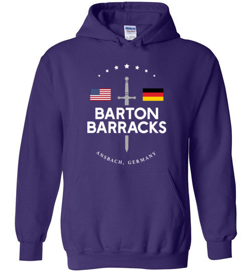Barton Barracks - Men's/Unisex Hoodie-Wandering I Store