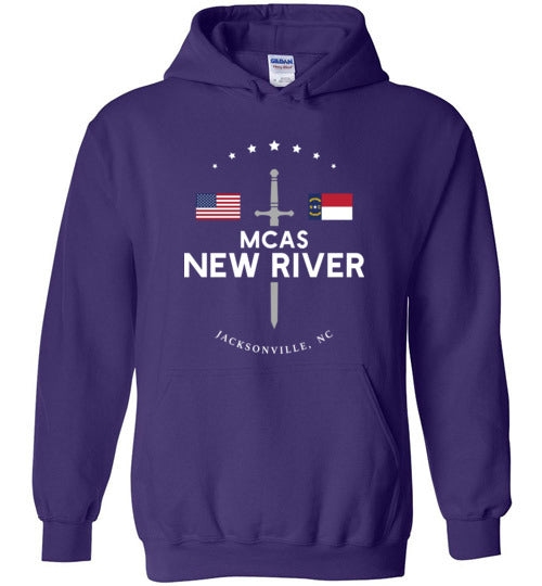 MCAS New River - Men's/Unisex Hoodie-Wandering I Store