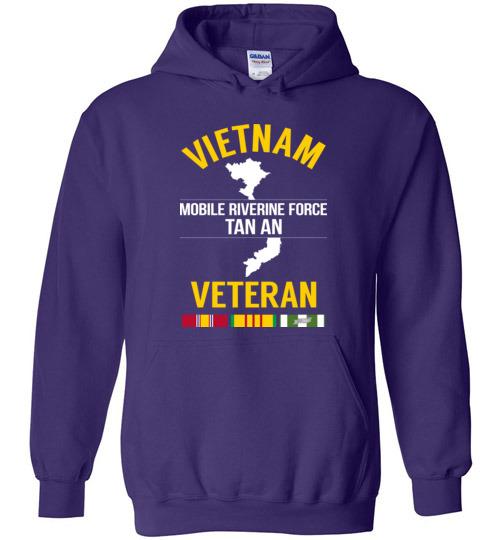 Load image into Gallery viewer, Vietnam Veteran &quot;Mobile Riverine Force Tan An&quot; - Men&#39;s/Unisex Hoodie
