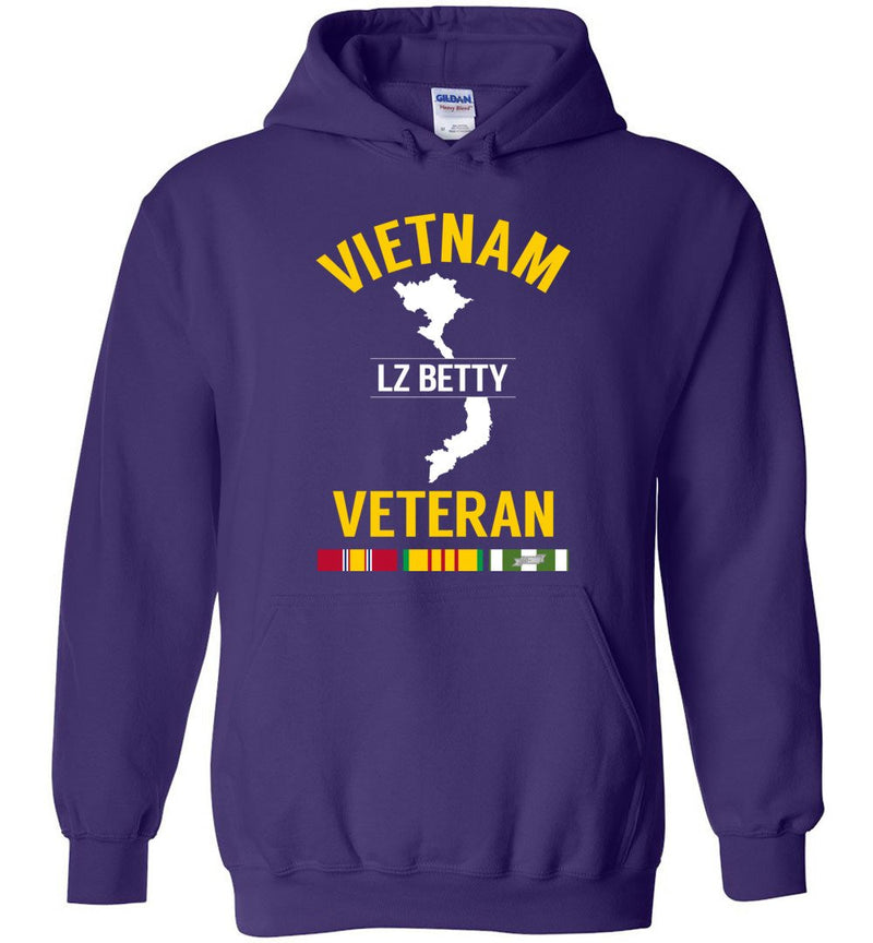 Load image into Gallery viewer, Vietnam Veteran &quot;LZ Betty&quot; - Men&#39;s/Unisex Hoodie
