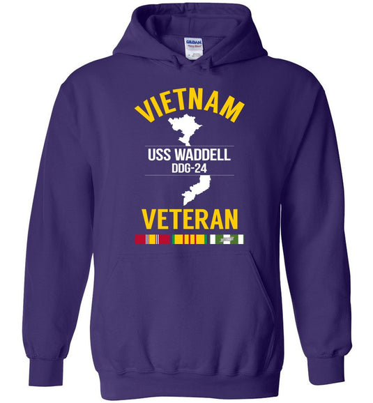 Vietnam Veteran "USS Waddell DDG-24" - Men's/Unisex Hoodie