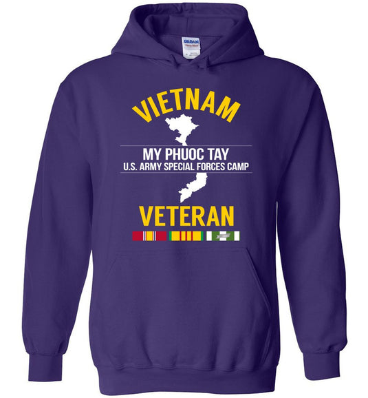 Vietnam Veteran "My Phuoc Tay U.S. Army Special Forces Camp" - Men's/Unisex Hoodie