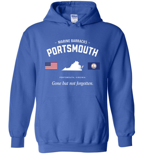 Load image into Gallery viewer, Marine Barracks Portsmouth &quot;GBNF&quot; - Men&#39;s/Unisex Hoodie-Wandering I Store
