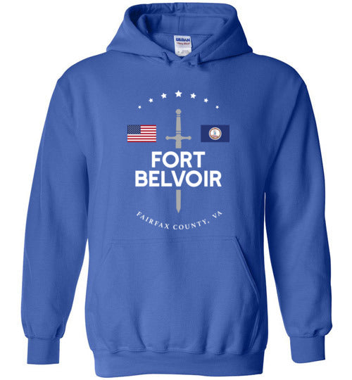 Fort Belvoir - Men's/Unisex Hoodie-Wandering I Store