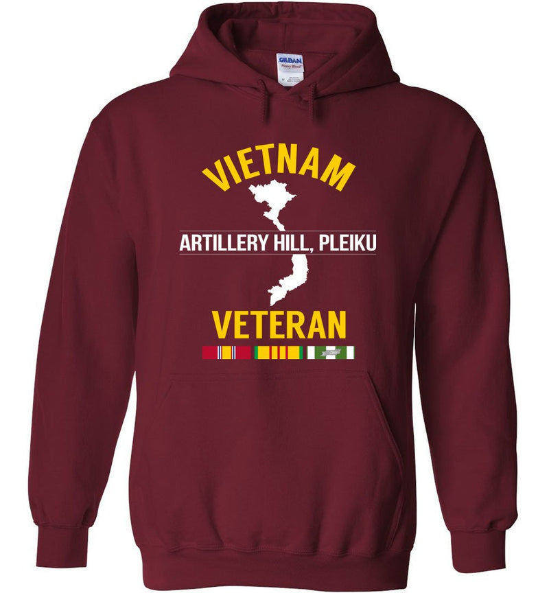 Load image into Gallery viewer, Vietnam Veteran &quot;Artillery Hill, Pleiku&quot; - Men&#39;s/Unisex Hoodie
