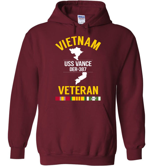Vietnam Veteran "USS Vance DER-387" - Men's/Unisex Hoodie