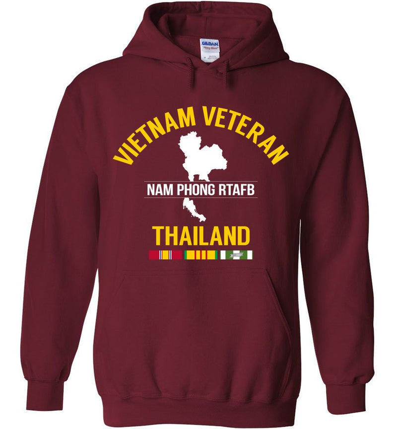 Load image into Gallery viewer, Vietnam Veteran Thailand &quot;Nam Phong RTAFB&quot; - Men&#39;s/Unisex Hoodie
