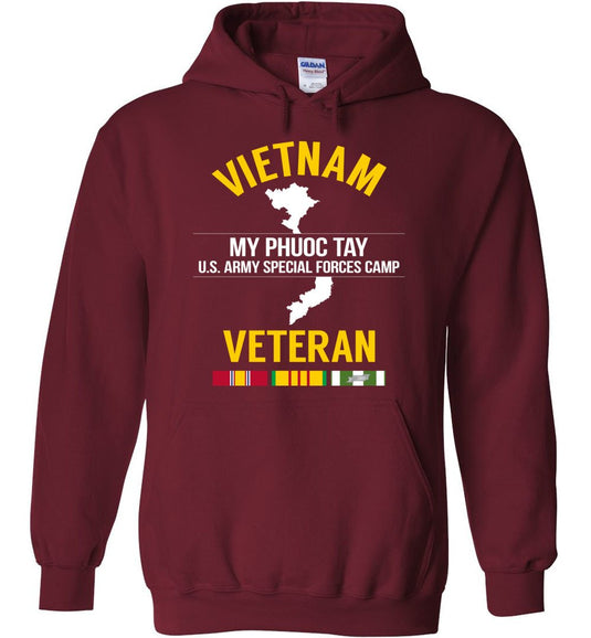 Vietnam Veteran "My Phuoc Tay U.S. Army Special Forces Camp" - Men's/Unisex Hoodie