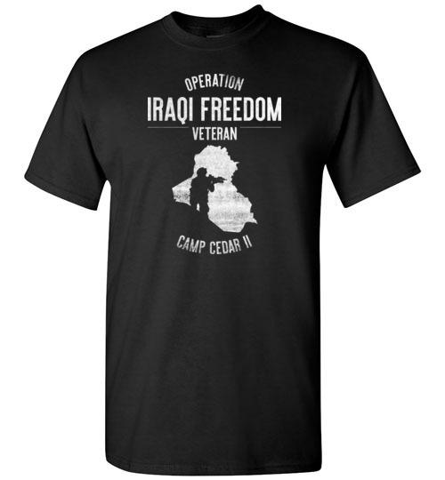 Operation Iraqi Freedom "Camp Cedar II" - Men's/Unisex Standard Fit T-Shirt
