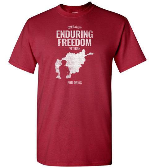 Operation Enduring Freedom "FOB Davis" - Men's/Unisex Standard Fit T-Shirt