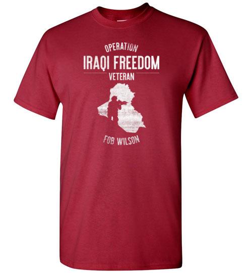 Load image into Gallery viewer, Operation Iraqi Freedom &quot;FOB Wilson&quot; - Men&#39;s/Unisex Standard Fit T-Shirt
