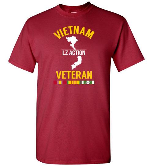 Vietnam Veteran "LZ Action" - Men's/Unisex Standard Fit T-Shirt