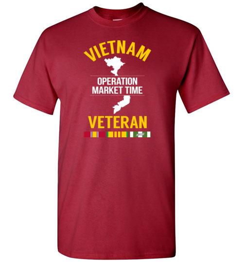 Load image into Gallery viewer, Vietnam Veteran &quot;Operation Market Time&quot; - Men&#39;s/Unisex Standard Fit T-Shirt
