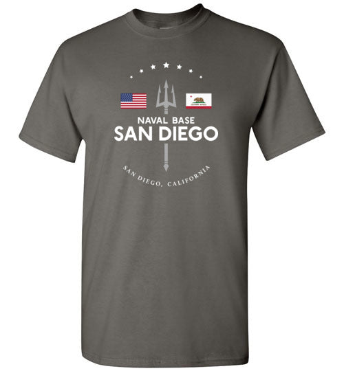 Load image into Gallery viewer, Naval Base San Diego - Men&#39;s/Unisex Standard Fit T-Shirt-Wandering I Store
