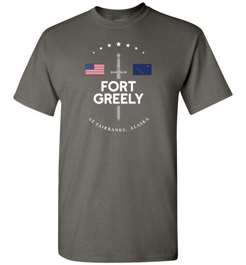 Load image into Gallery viewer, Fort Greely - Men&#39;s/Unisex Standard Fit T-Shirt-Wandering I Store
